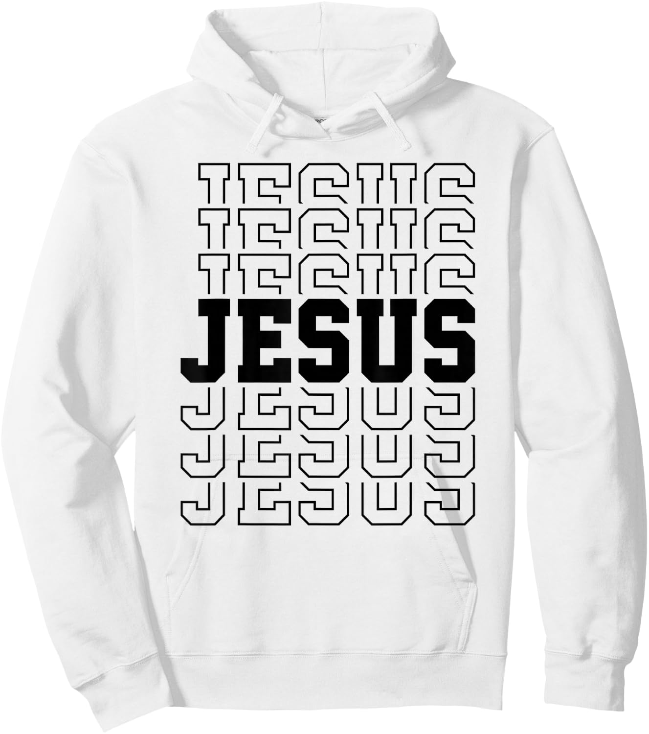 Thank Lord Jesus Almighty God Hoodie - Hoodie | White