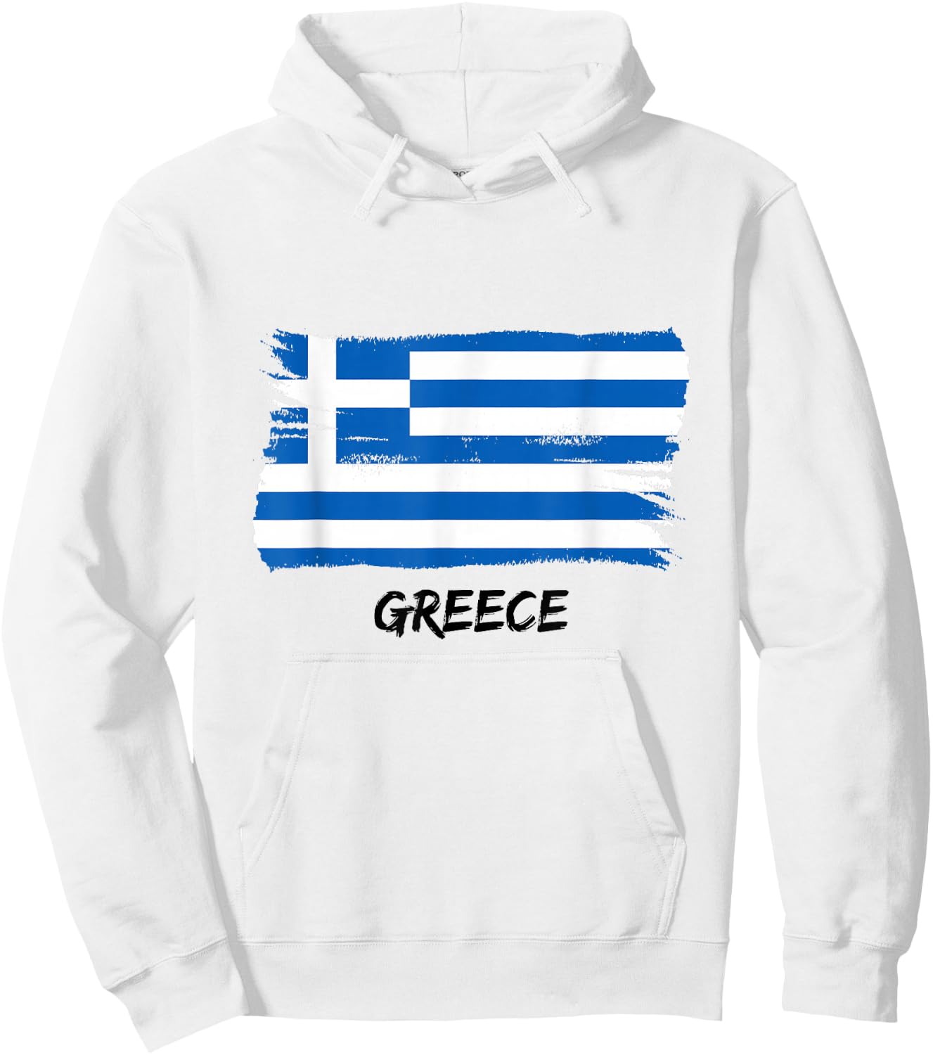 Greek Flag Greece , White Hoodie - Hoodie | White