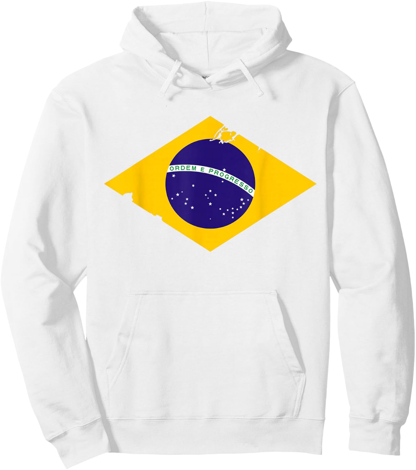 Brasilien , brasilianische Kleidung, Brasilien Shirt für Damen Herren Hoodie - Hoodie | White