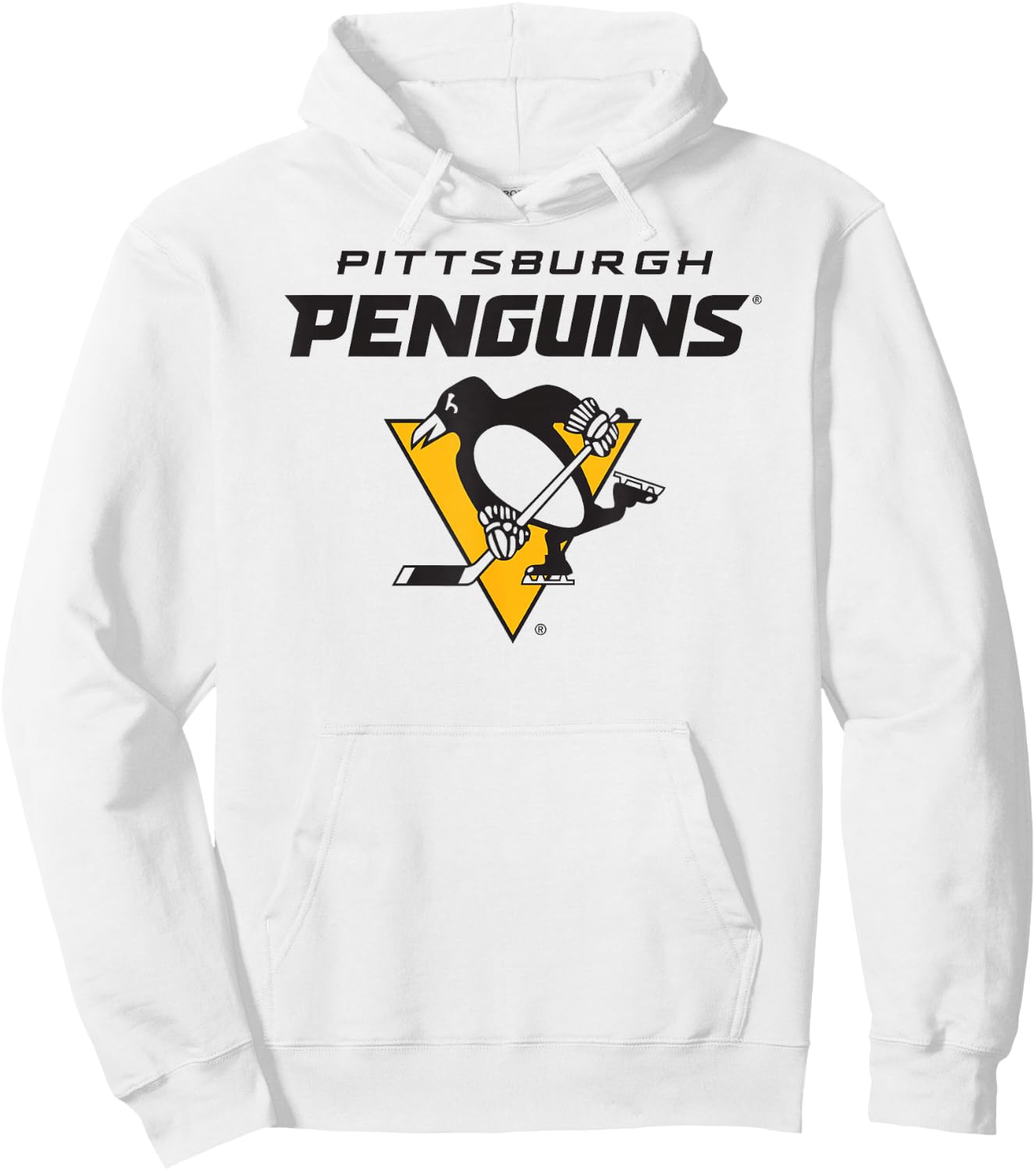 Pittsburgh Penguins Power Play White Officially Licensed Hoodie - Hoodie | White