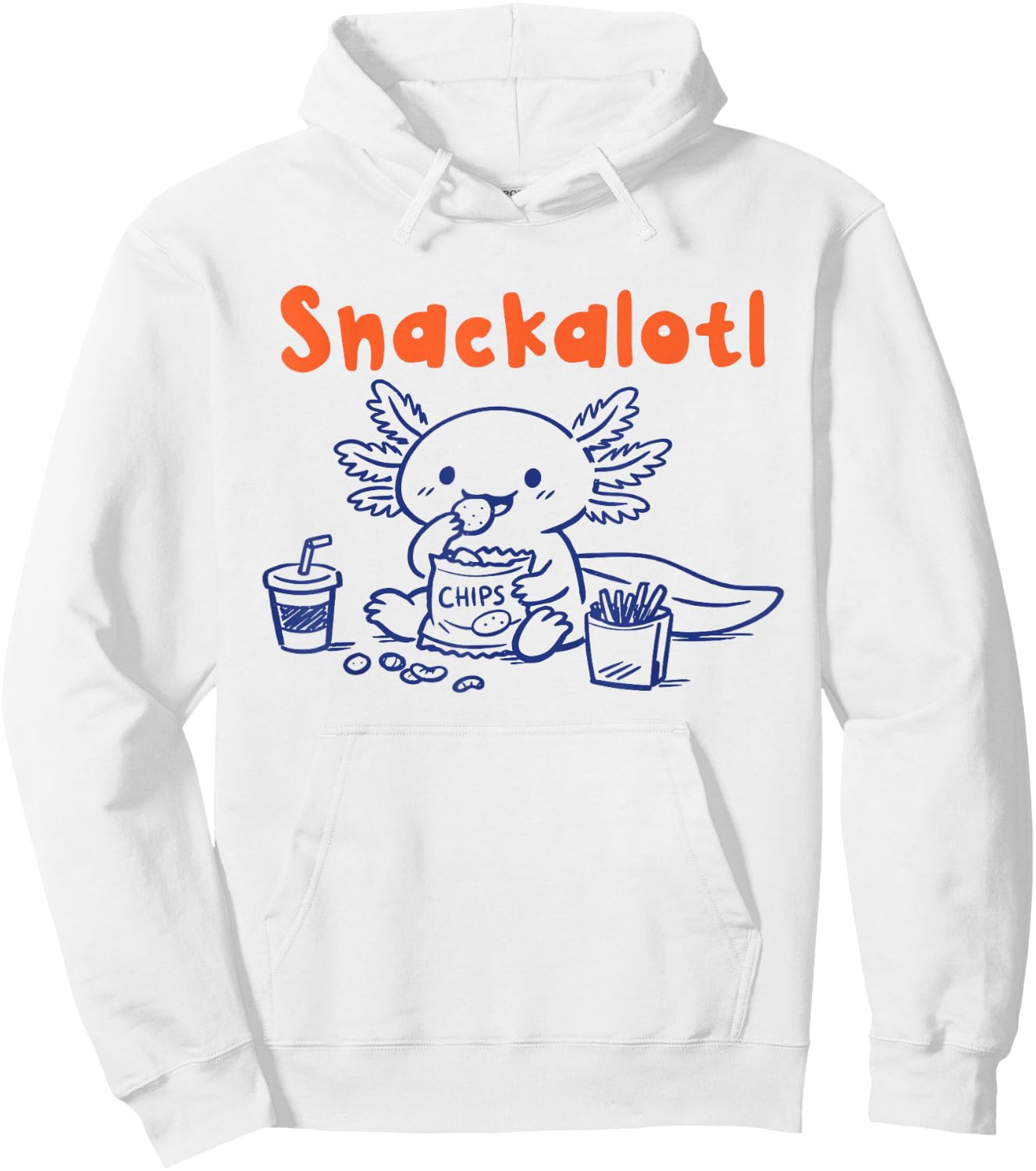 T-Shirt Hoodie - Hoodie | White