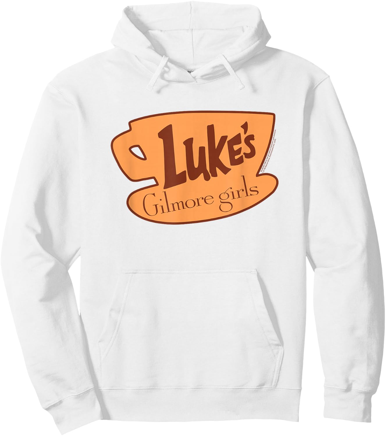 Gilmore Girls Luke's Logo Hoodie - Hoodie | White