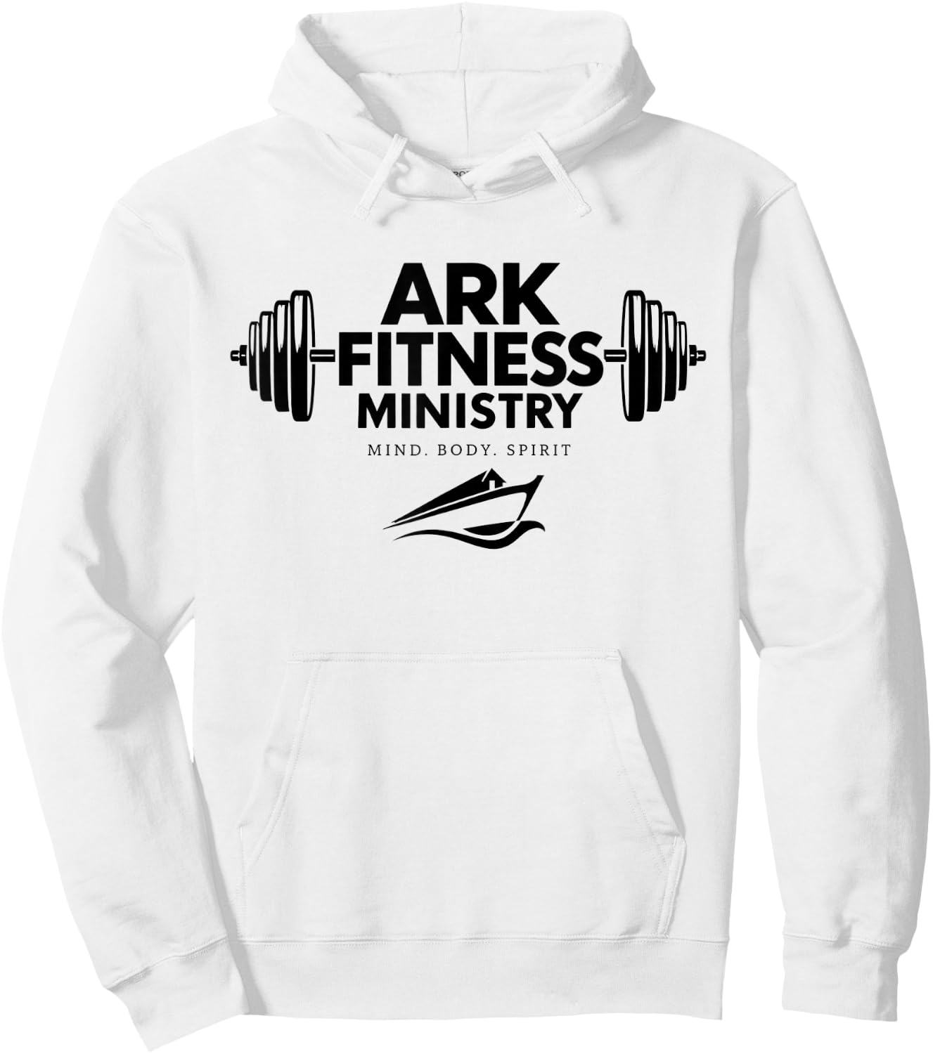 Christian Gym Outfit Hoodie - Hoodie | White