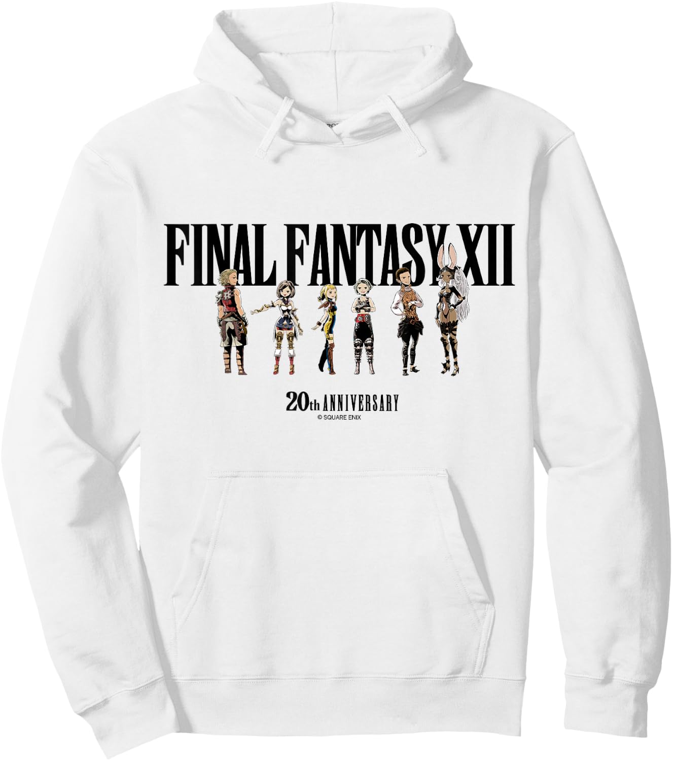 FINAL Fantasy Annivasary Collection FFXII Special Art Hoodie - Hoodie | White