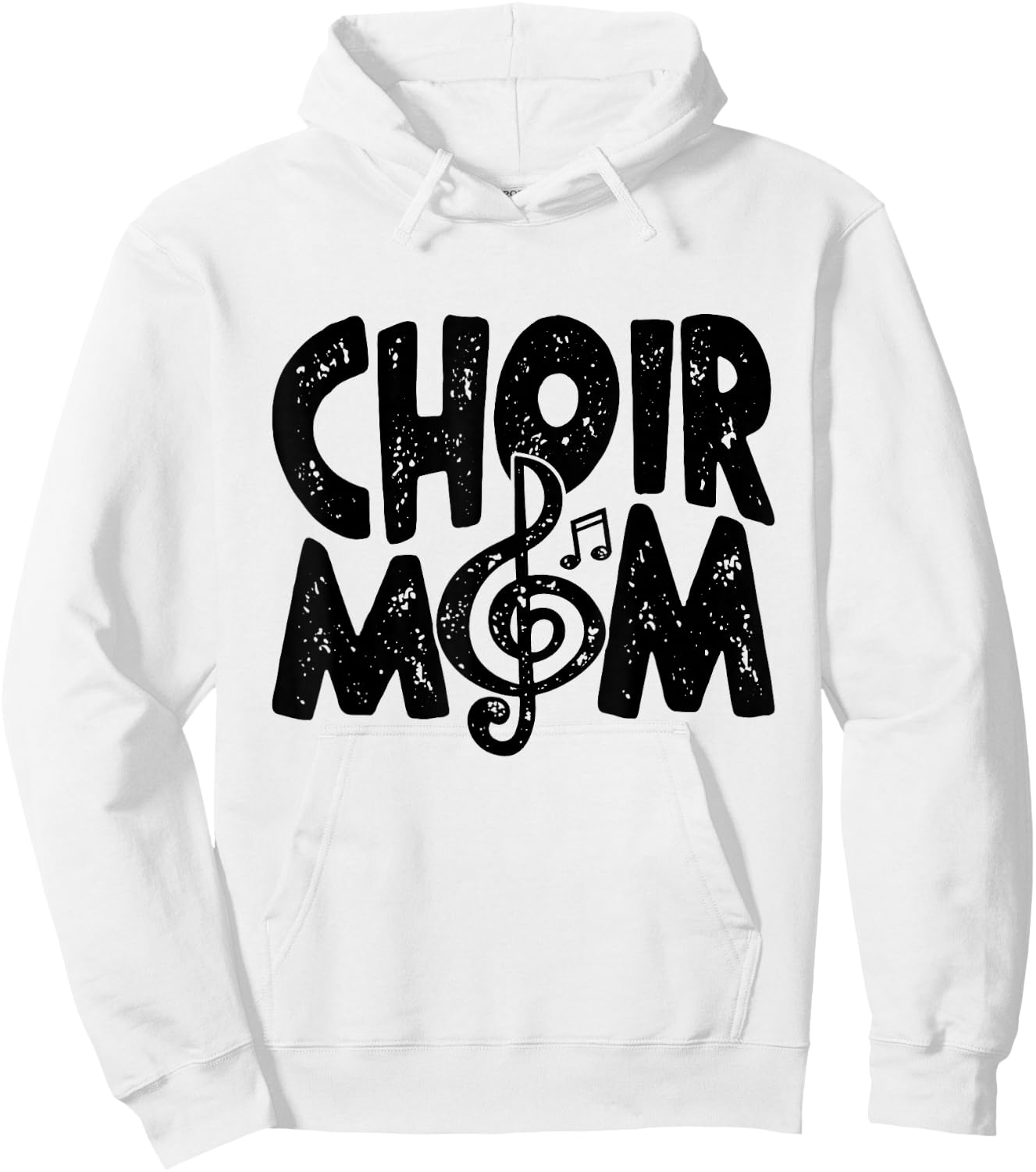 Choir Mom Marching Band Mama Senior Musical Life Hoodie - Hoodie | White