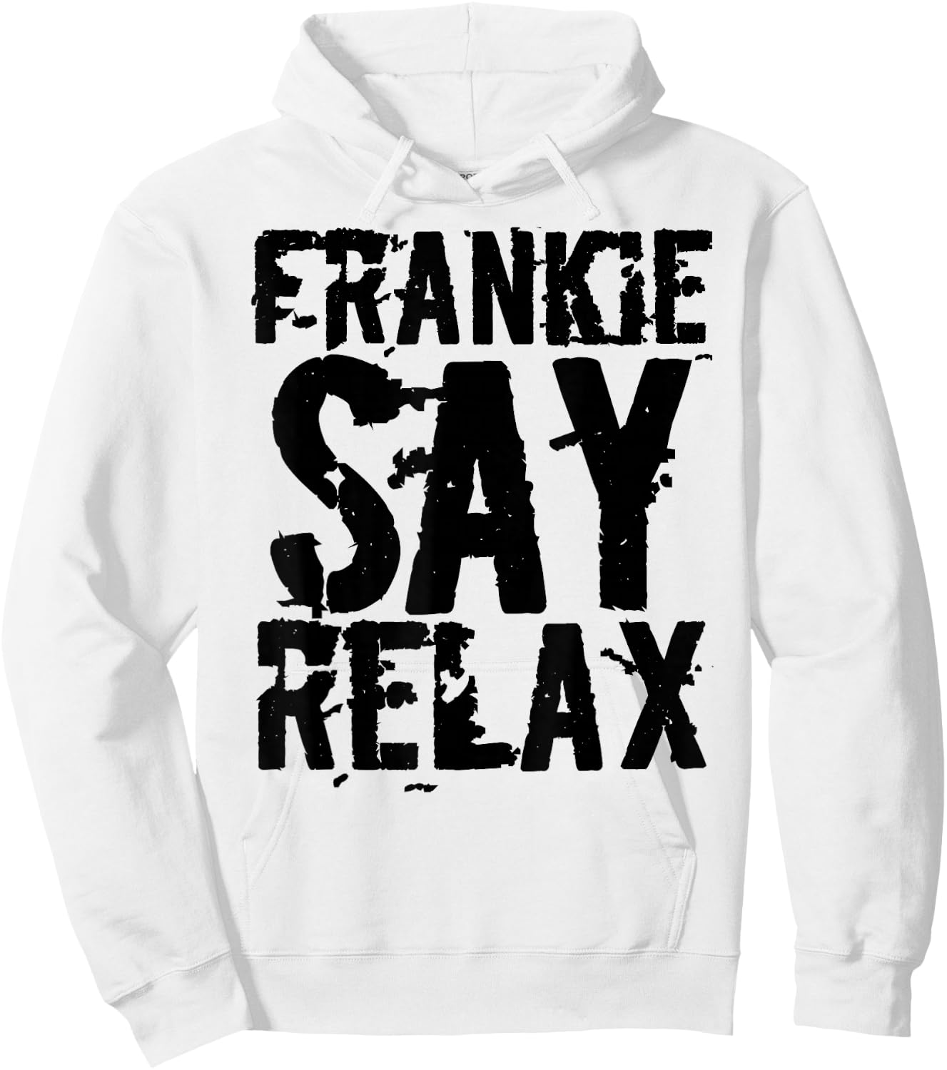 Frankie Say Relax mit auffälliger Schrift Hoodie - Hoodie | White