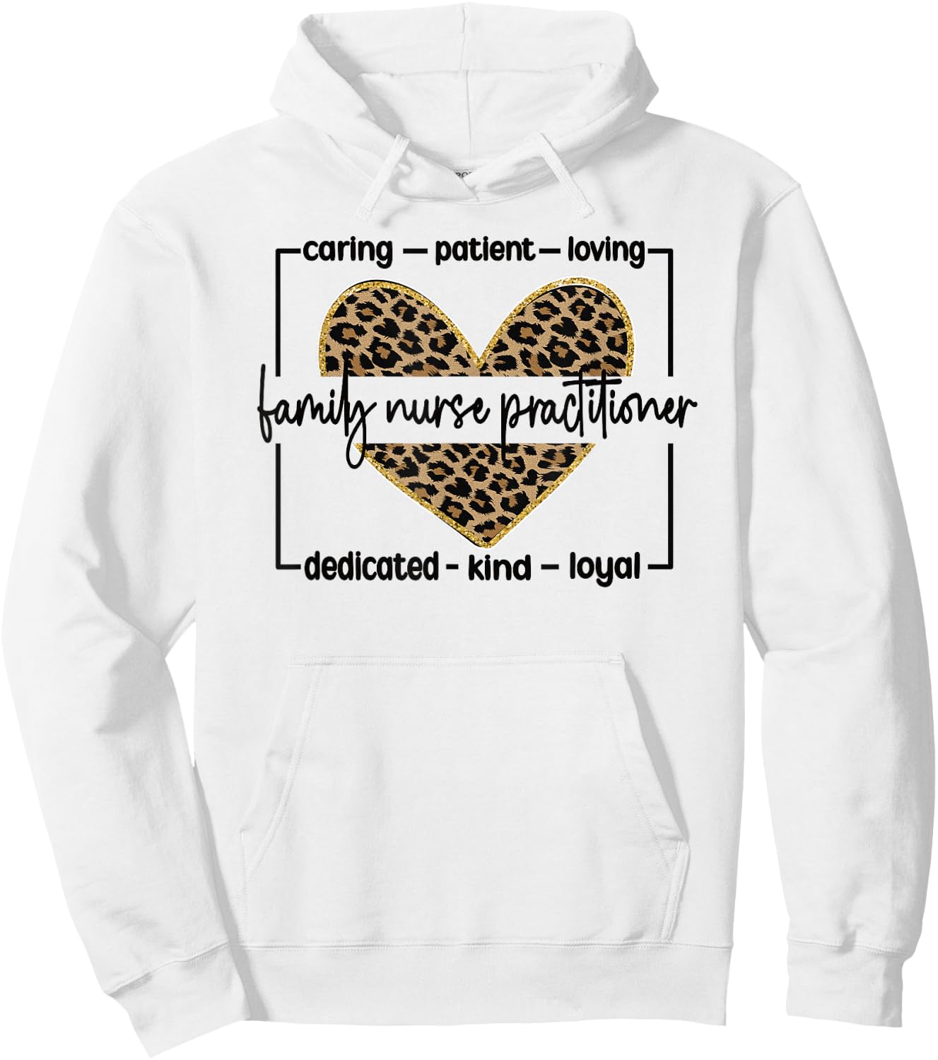 FNP Appreciation Best Family Nurse Practitioner Hoodie - Hoodie | White