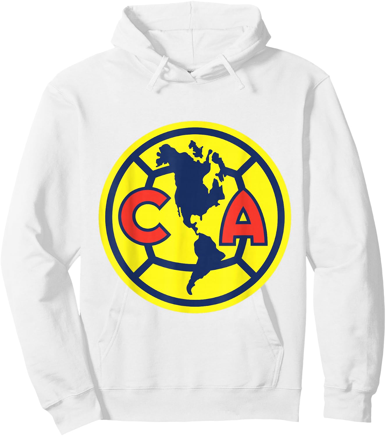 Club America - Score Big with Our Exclusive Collection Hoodie - Hoodie | White