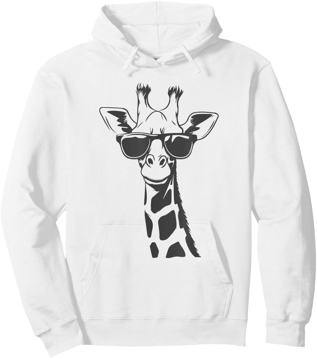 Giraffe Hoodie - Hoodie | White