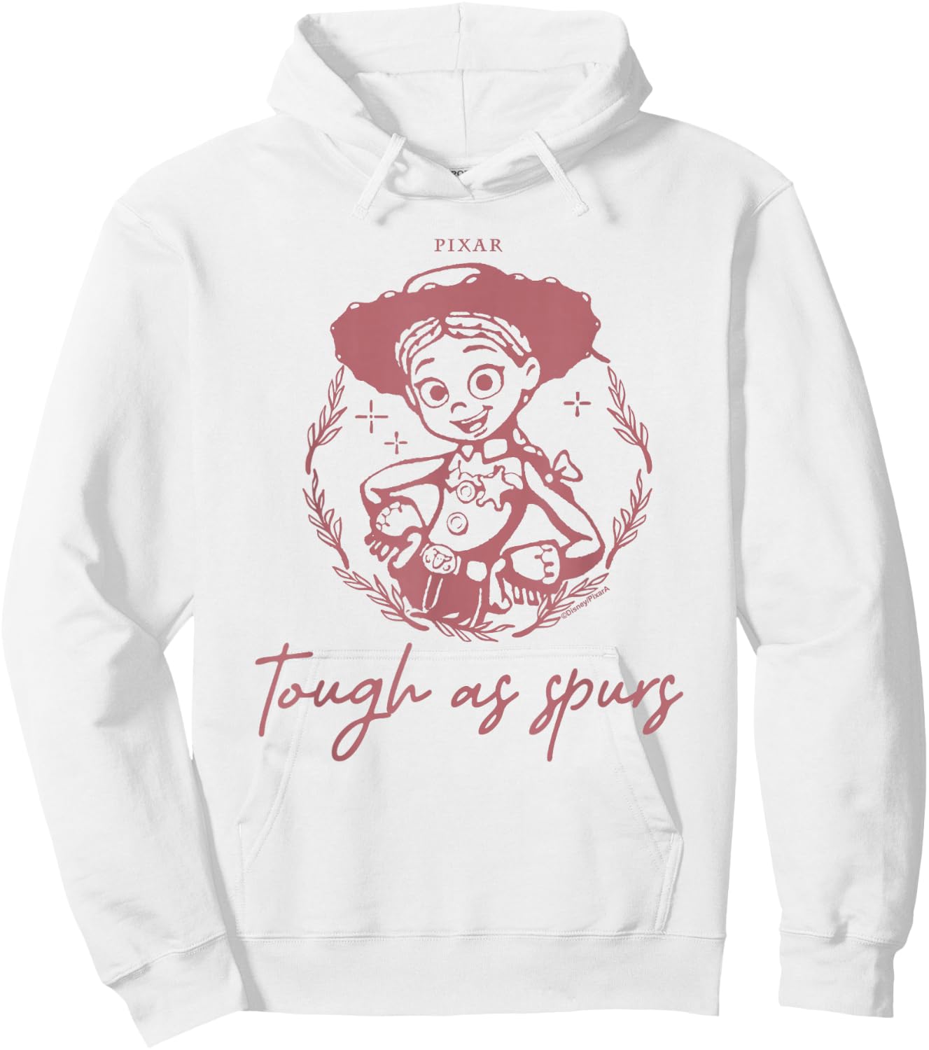 Disney Pixar Toy Story 5 Jessie Tough As Spurs Vintage Hoodie - Hoodie | White