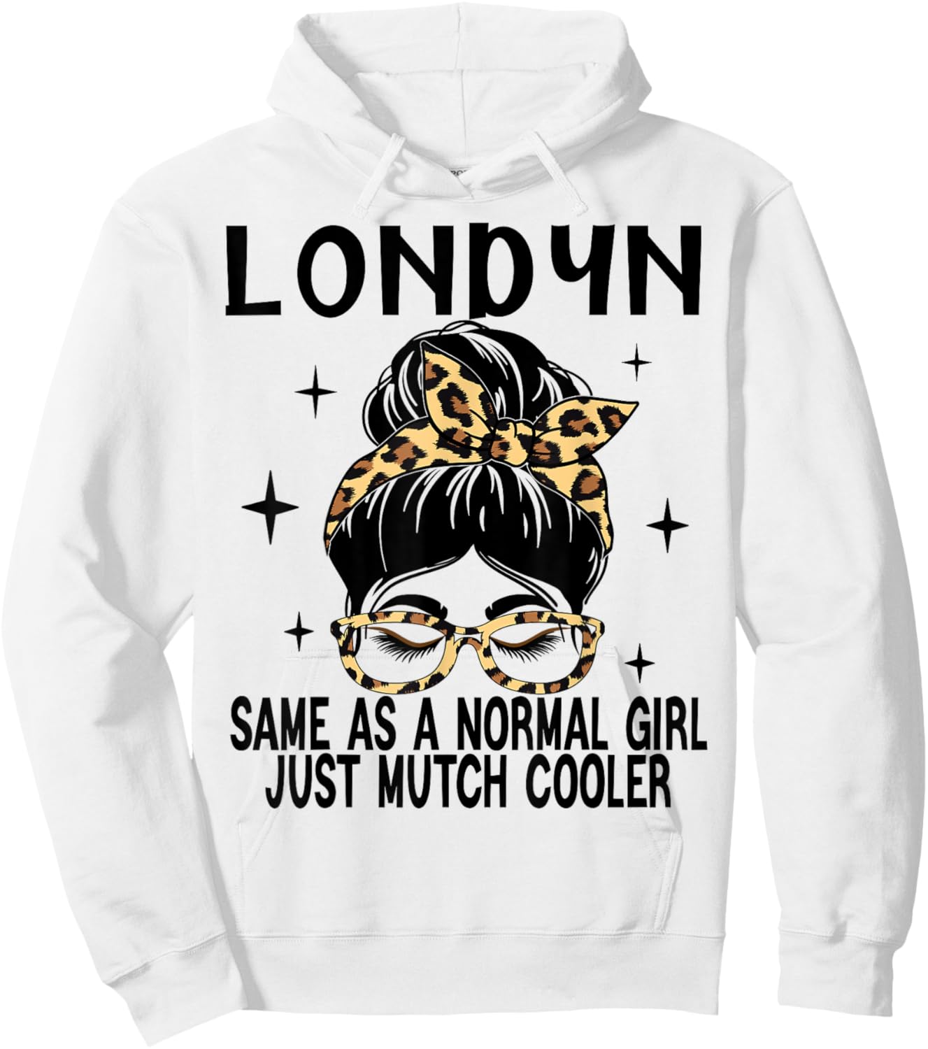LONDYN Costume Cute Definition Personalized Name LONDYN Hoodie - Hoodie | White