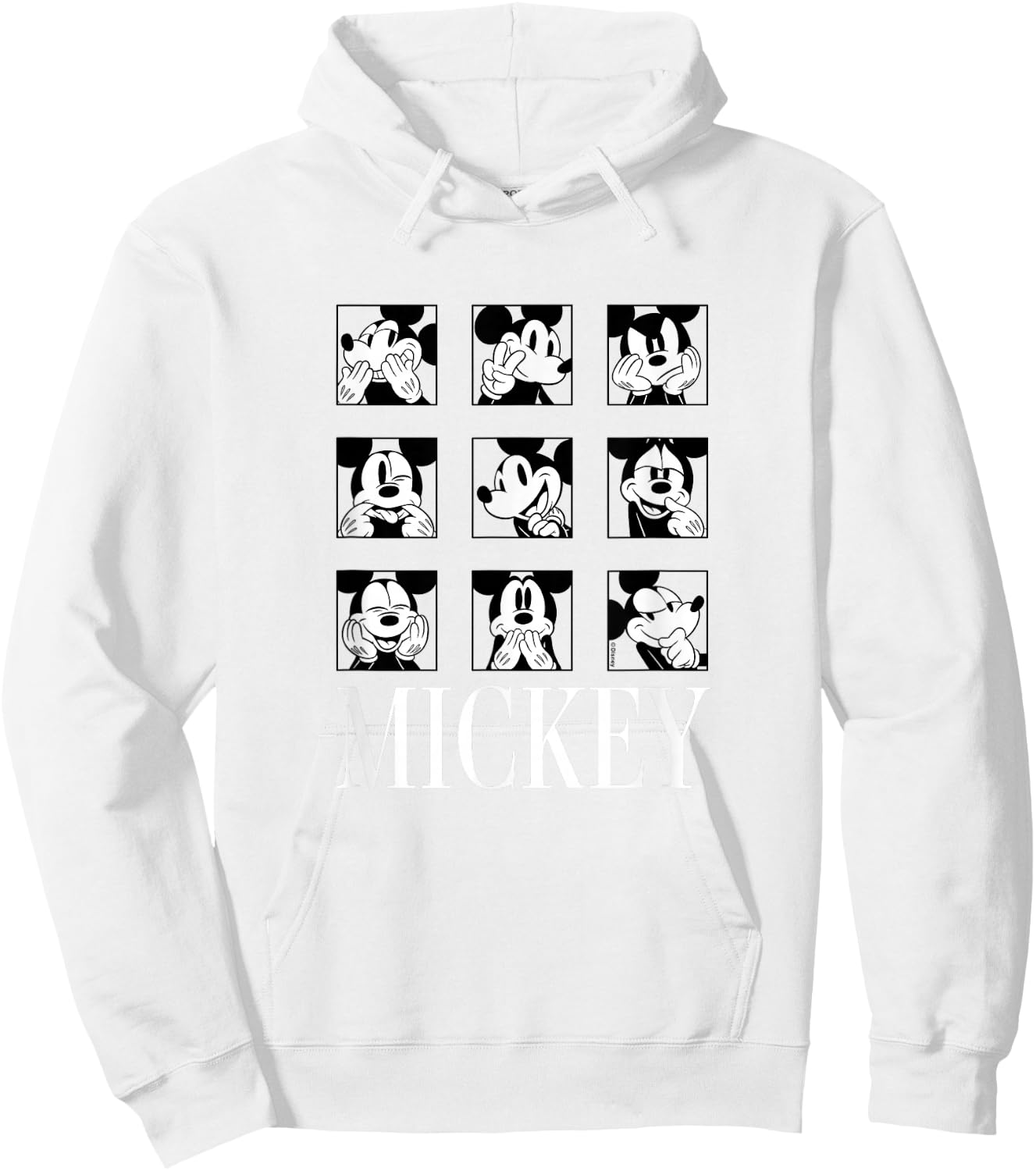 Mickey Mouse - Mickey Expression Hoodie - Hoodie | White