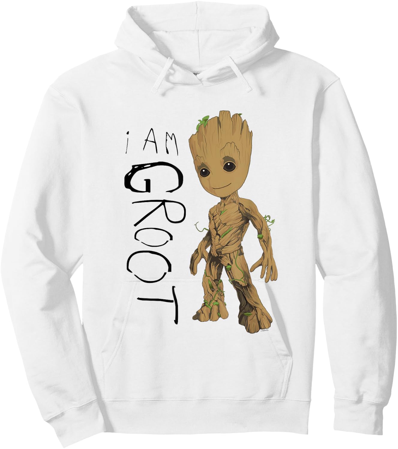 Guardians of The Galaxy Vol.2 I Am Groot Scribbles Hoodie - Hoodie | White