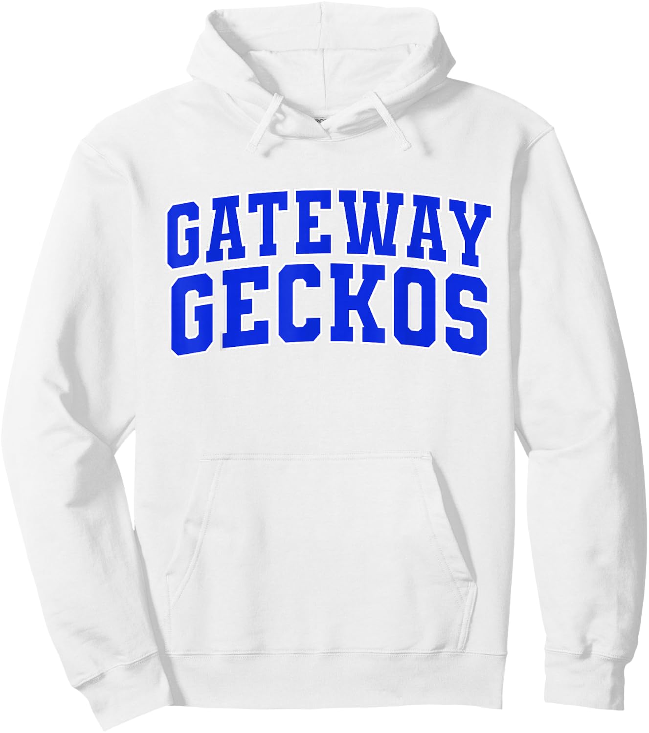 Gateway Community College Geckos Apparel Sports Fan Hoodie - Hoodie | White