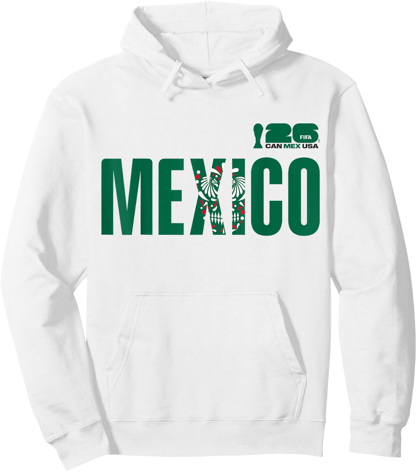 FIFA WORLD CUP26 Mexico Host Country Team Graphic Hoodie - Hoodie | White