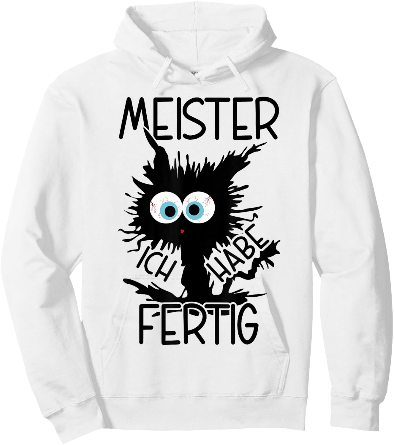 Meister Geschafft Meister Bestanden 2025 Hoodie - Hoodie | White