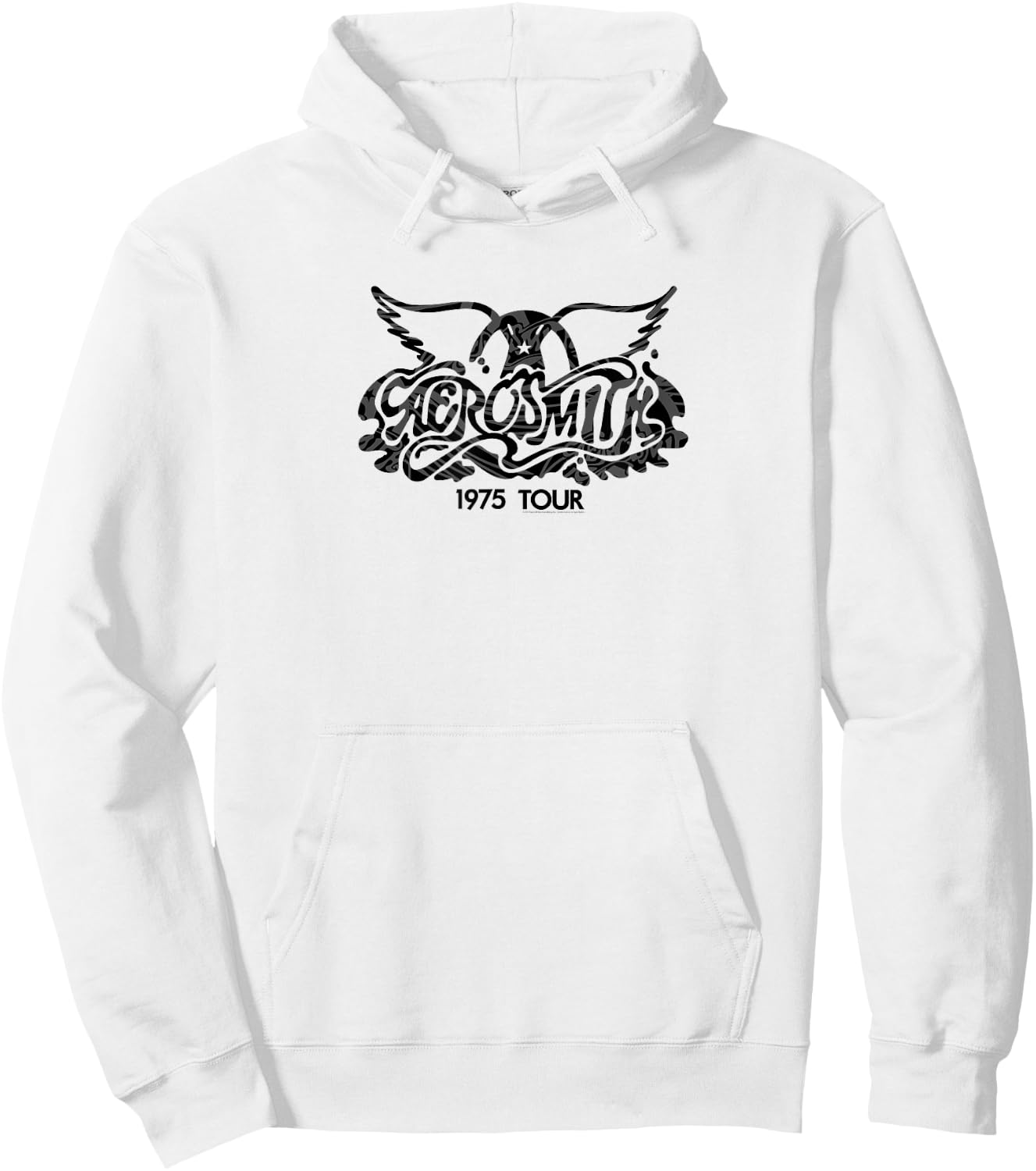 Aerosmith - 1975 Tour Wings Hoodie - Hoodie | White