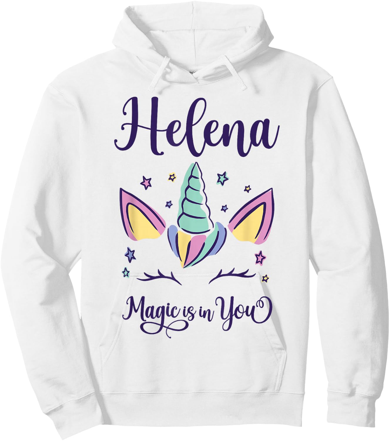 First Name Helena Personalized Helena Hoodie - Hoodie | White