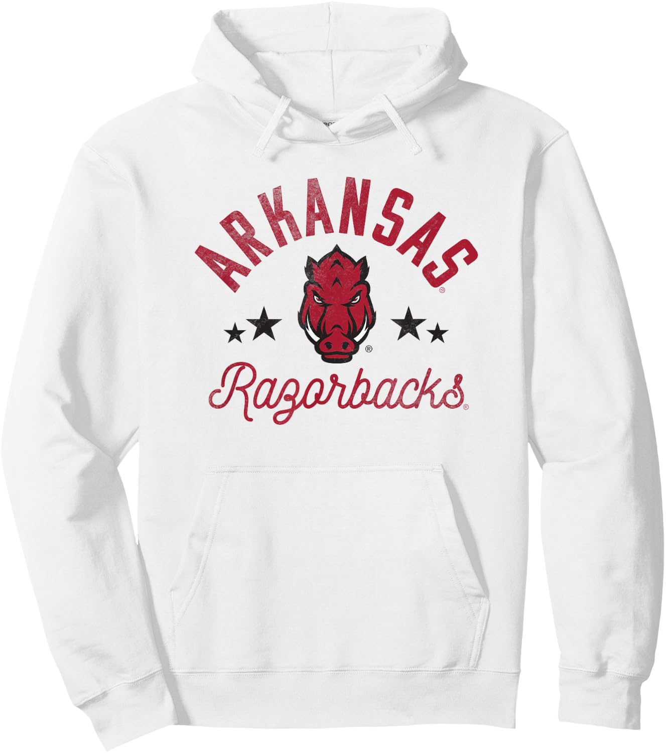 University of Arkansas Razorbacks Razorbacks Hoodie - Hoodie | White