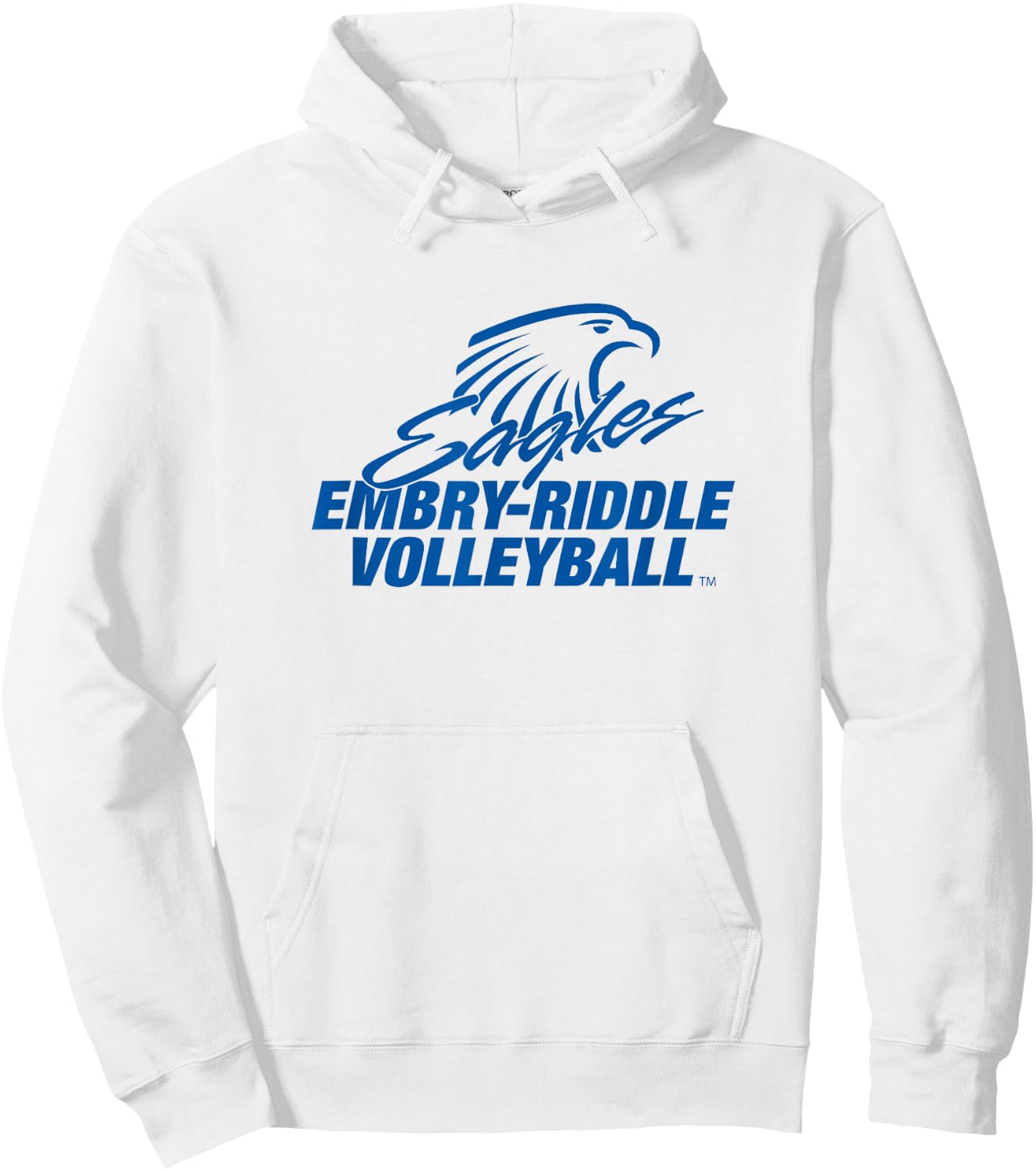 Embry-Riddle Aeronautical Eagles Volleyball Sports Fan Hoodie - Hoodie | White