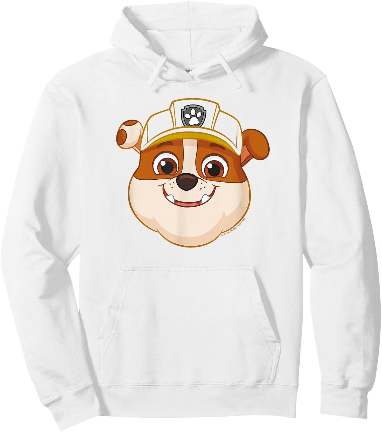 PAW Patrol Rubble Grin , yellow Hoodie - Hoodie | White