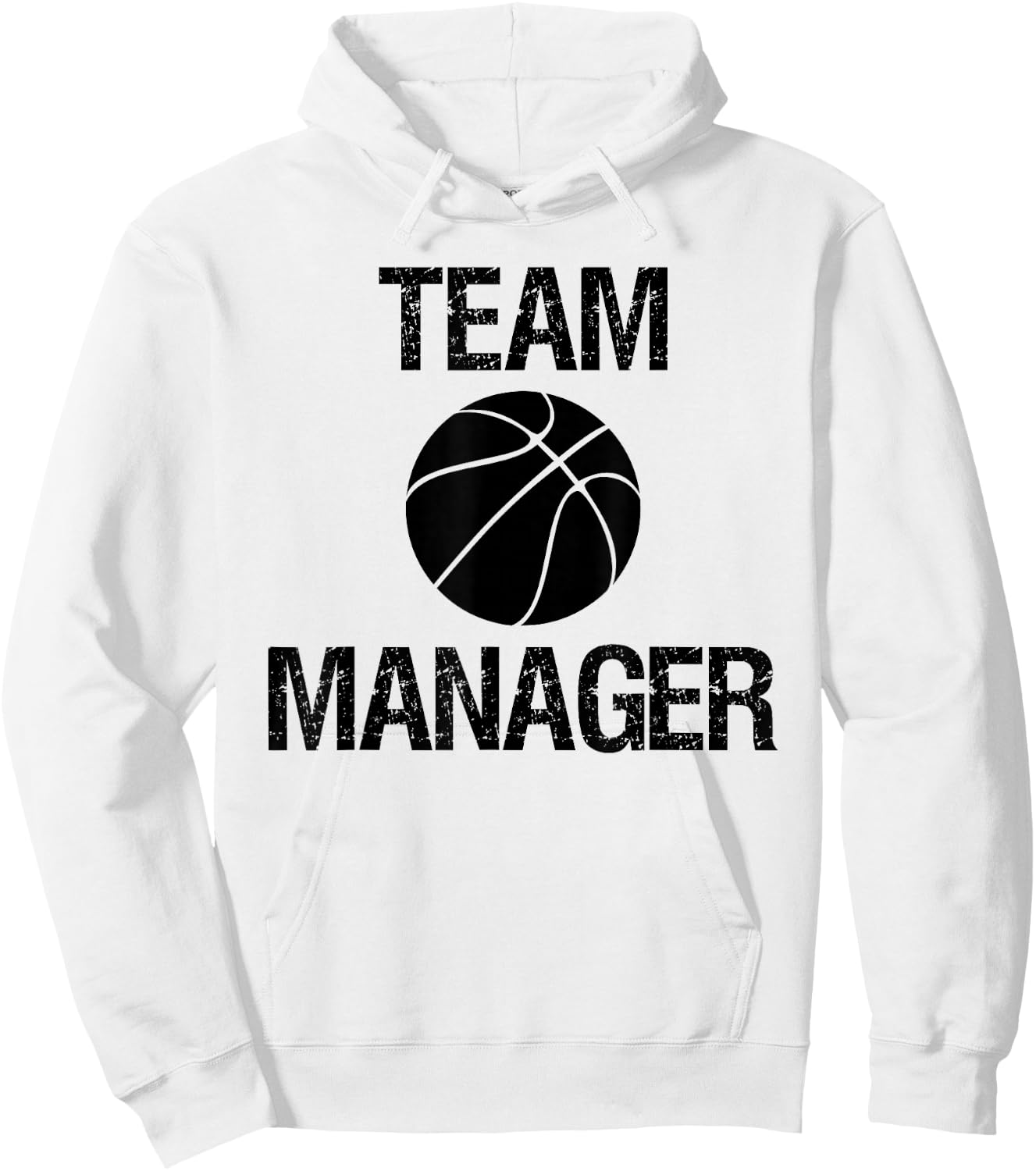 Basketball Team Equipment Manager Hoodie - Hoodie | White