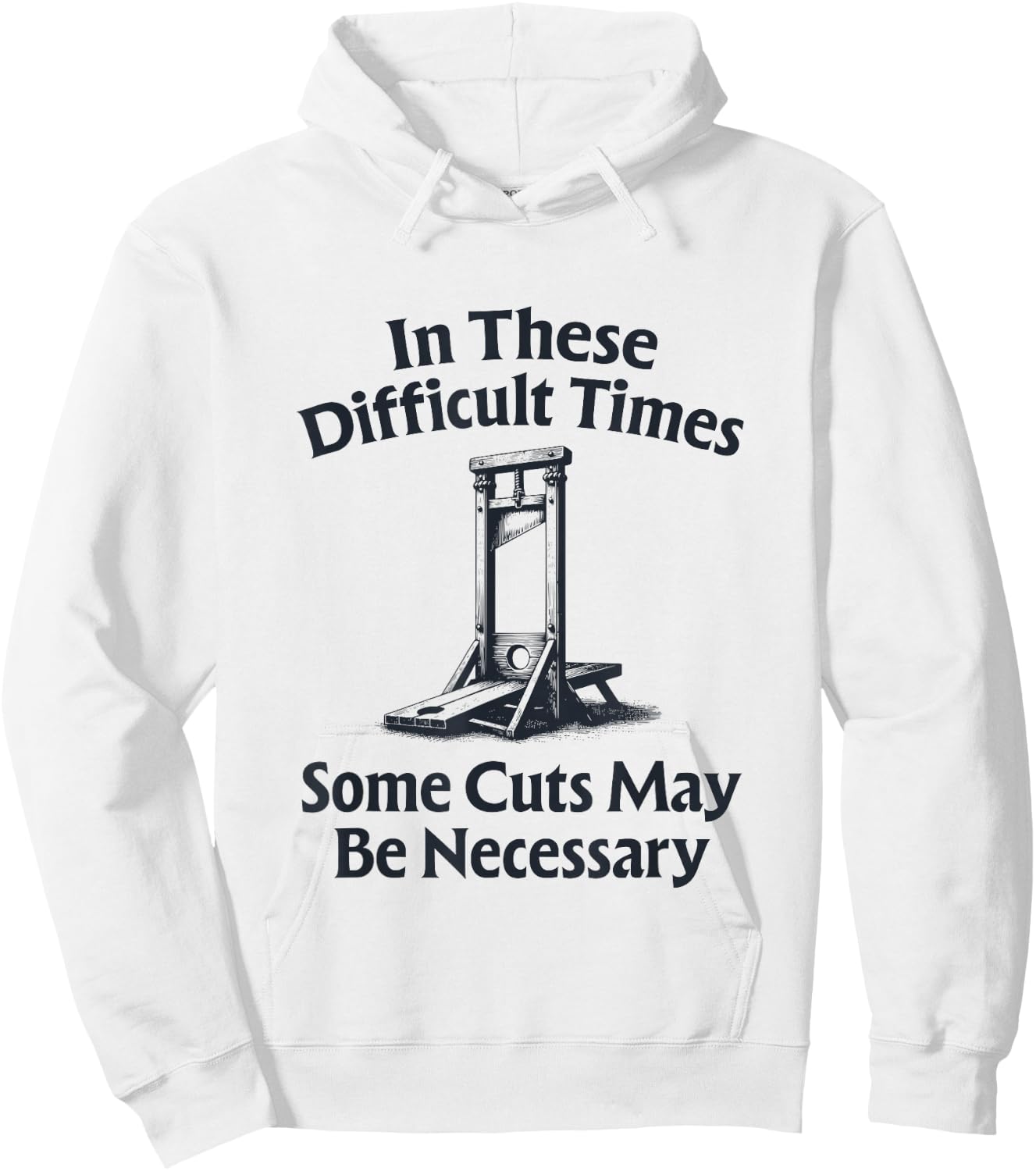 Anti Oligarchy French Revolution Hoodie - Hoodie | White