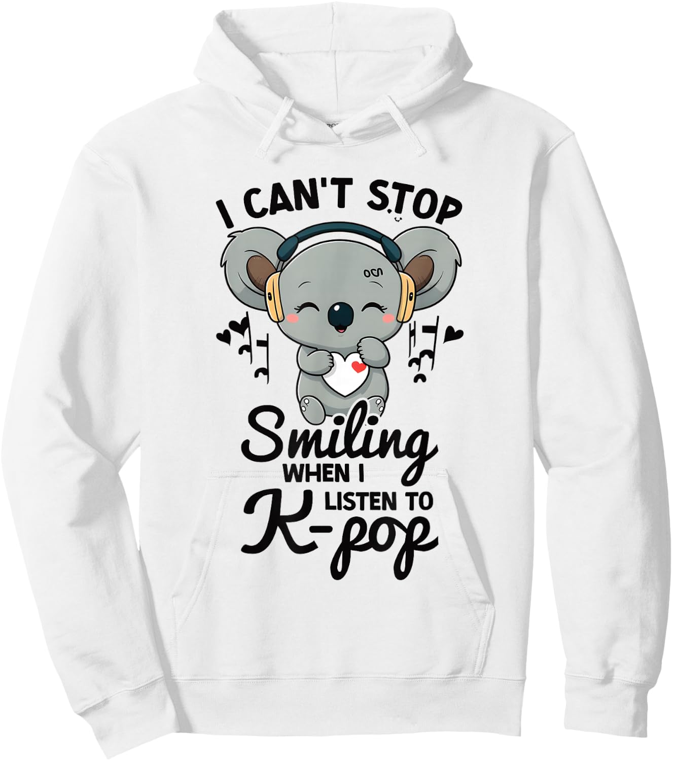 Kpop Koala Korean Drama Item Pop Merch K-pop Merchandise , gray Hoodie - Hoodie | White