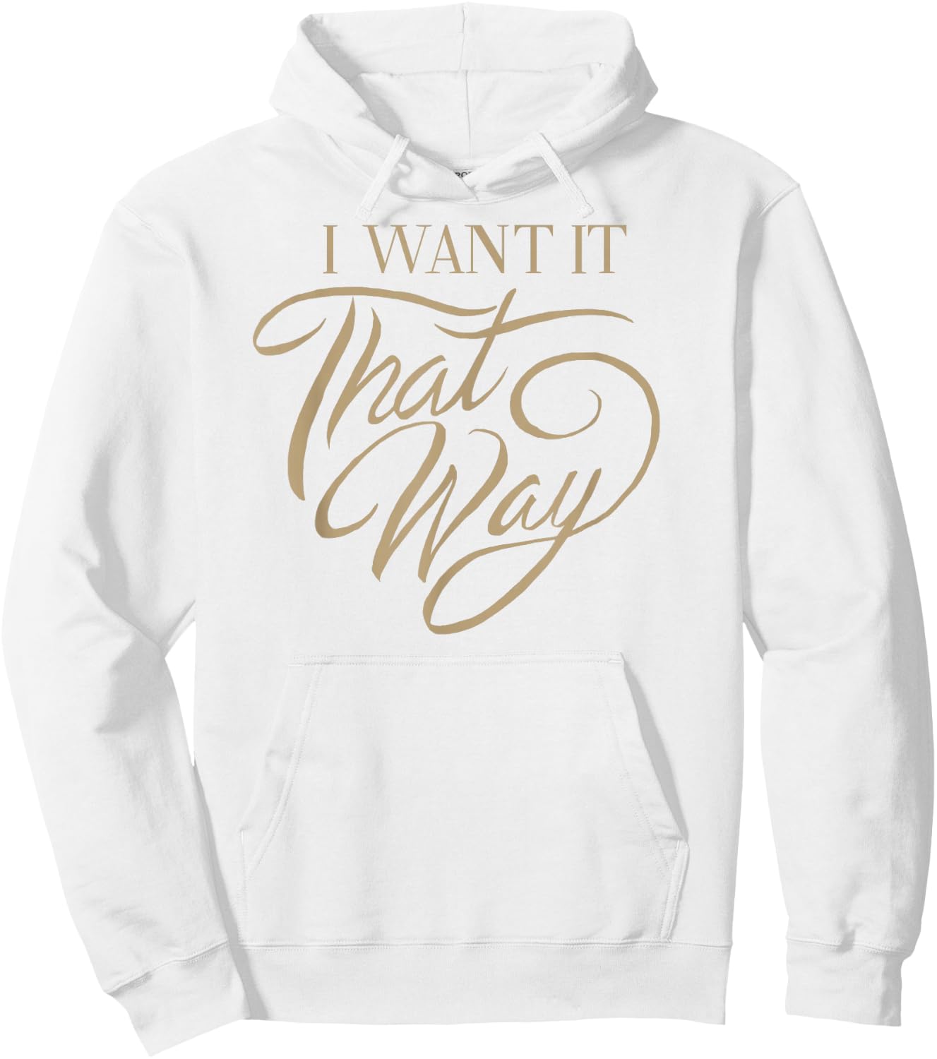 Backstreet Boys – Cursive IWITW Hoodie - Hoodie | White