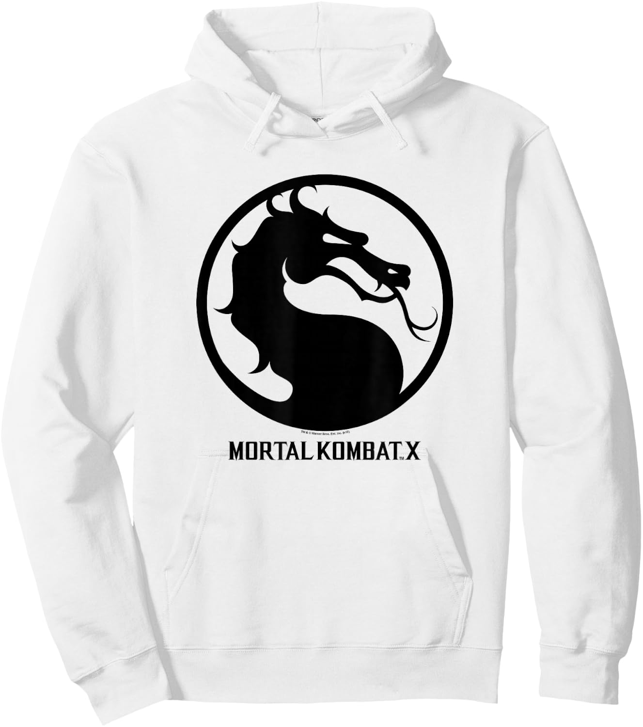 Mortal Kombat X Seal Hoodie - Hoodie | White