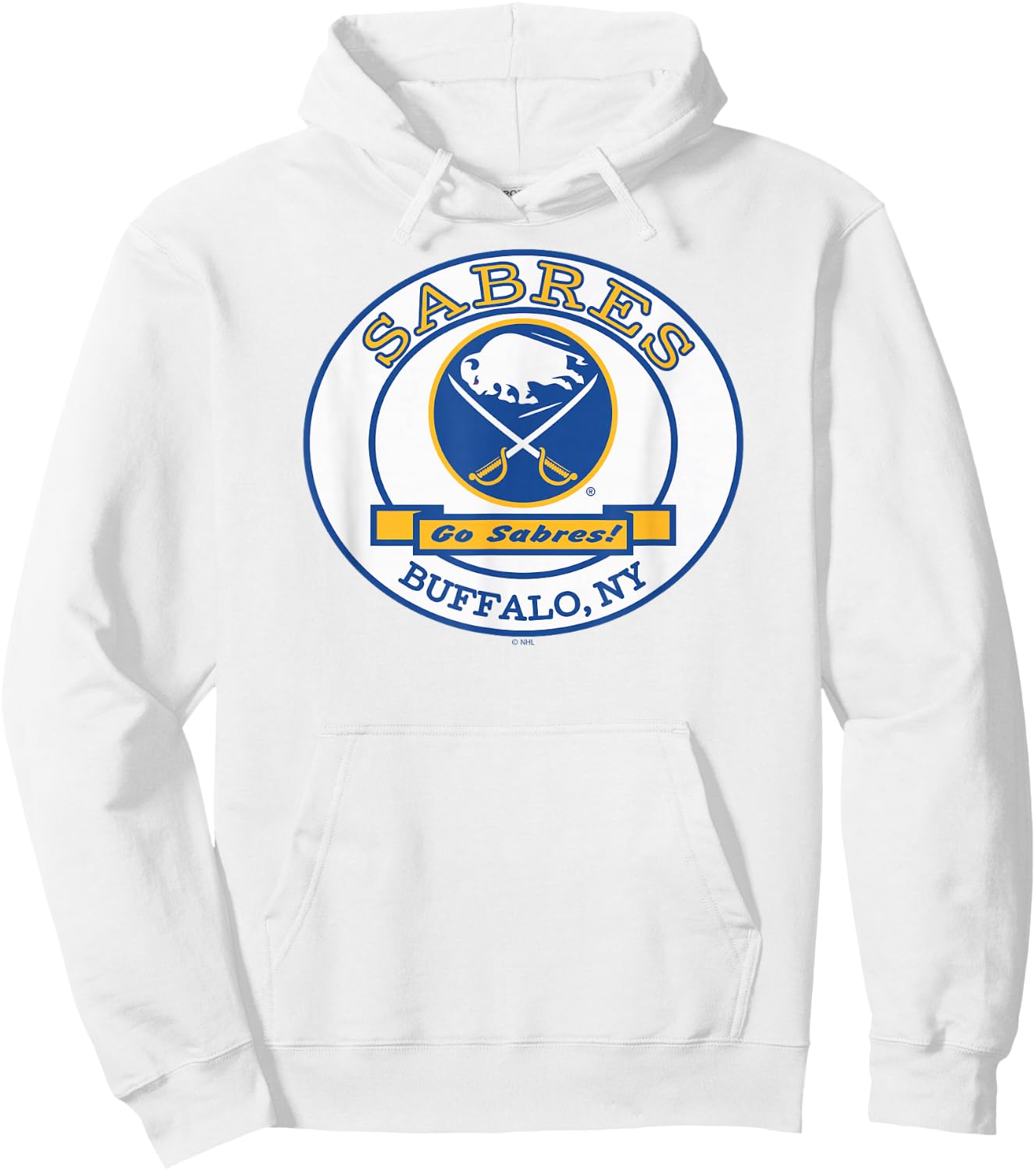 Buffalo Sabres Go Gray Officially Licensed Hoodie - Hoodie | White