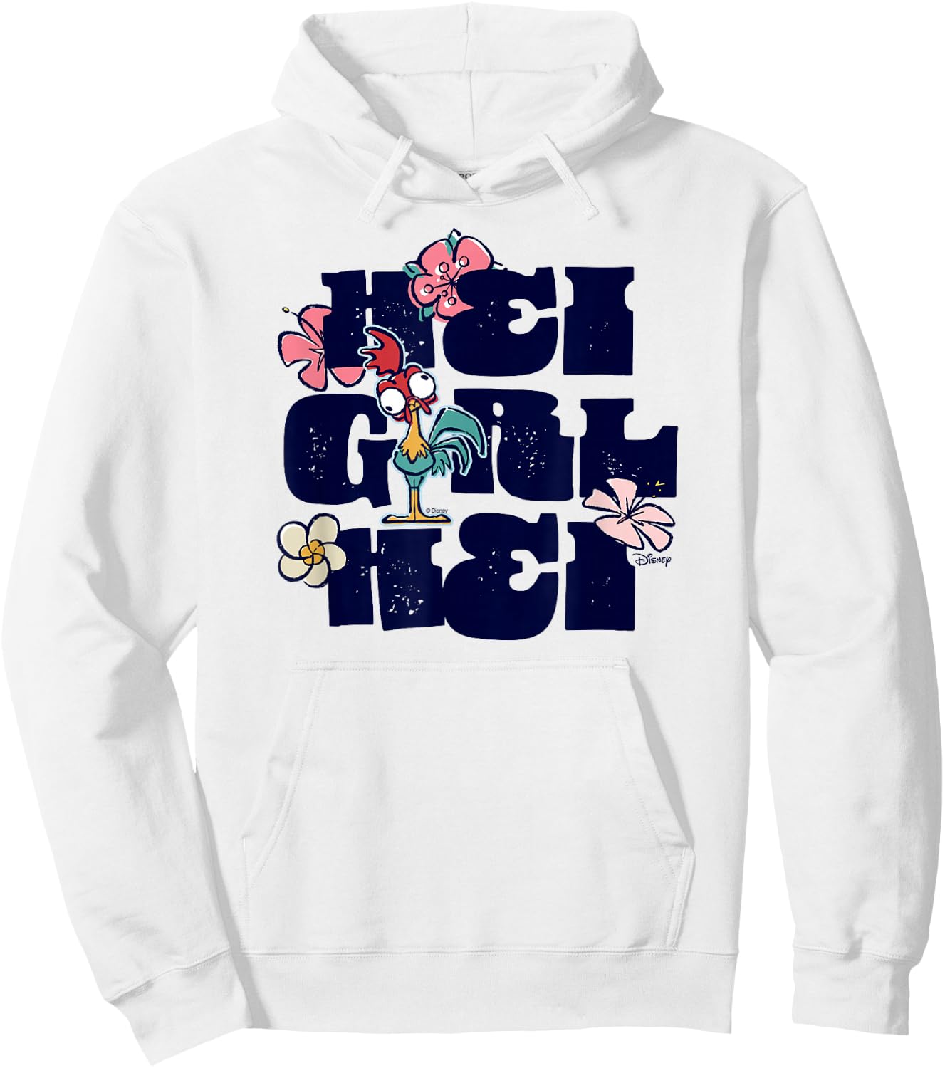 Moana - HEI Girl HEI Rooster Hoodie - Hoodie | White