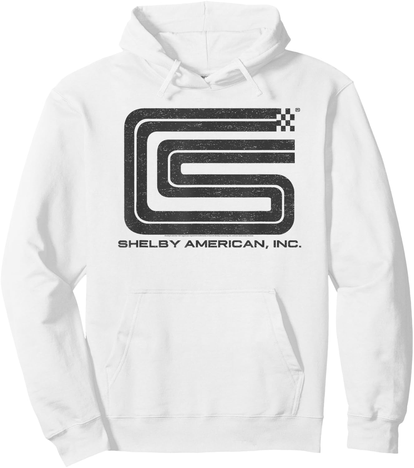 Carroll Shelby Vintage Hoodie - Hoodie | White
