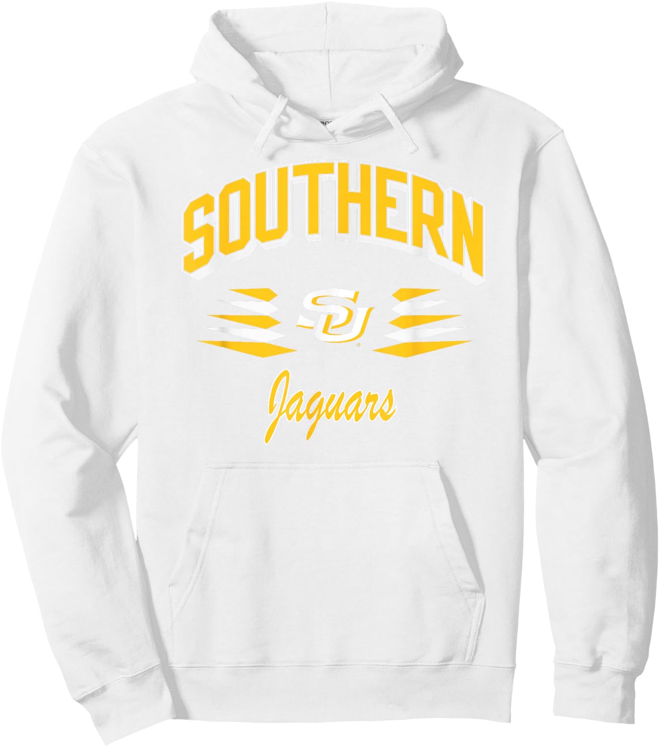 Southern Jaguars Retro Diamond Blue Officially Licensed Hoodie - Hoodie | White