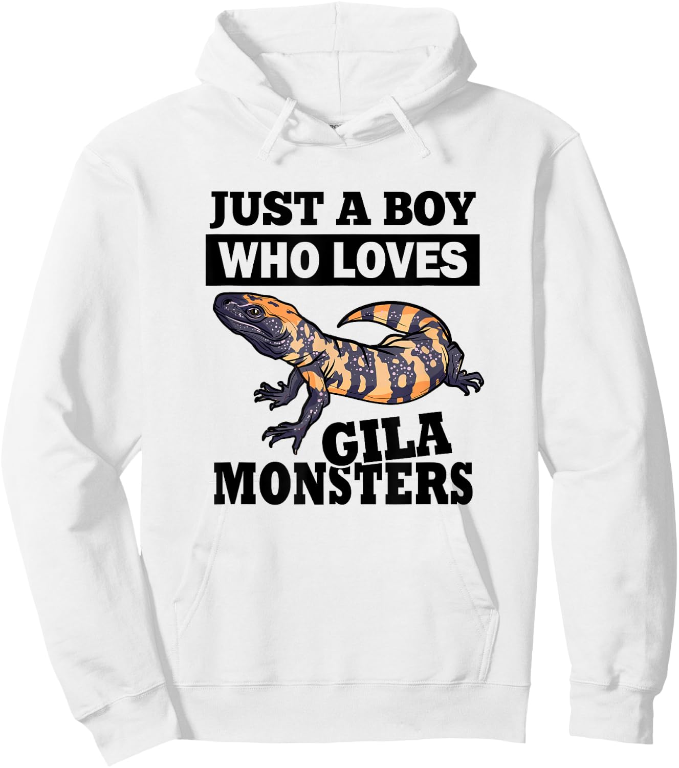 Gila Monster Hoodie - Hoodie | White