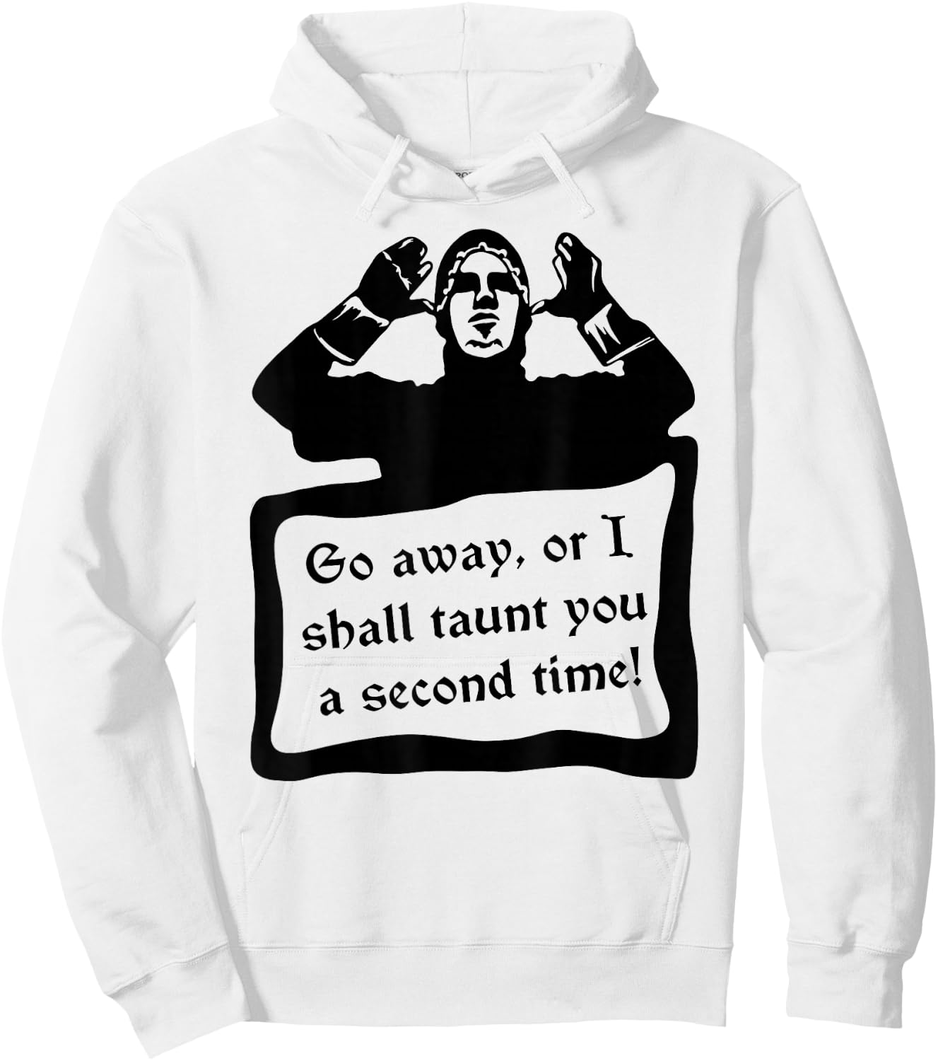 Holy Grail French Taunt Hoodie - Hoodie | White