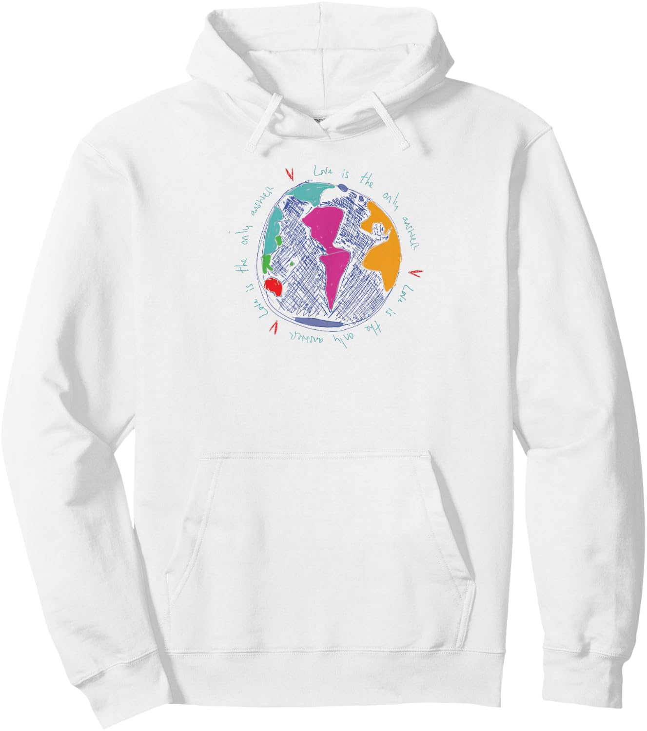 Coldplay Love is the Only Answer Amazon Exclusive , white, S Hoodie - Hoodie | White