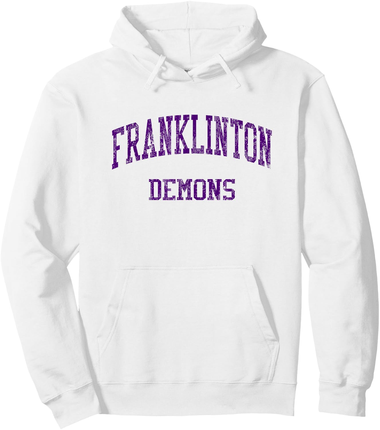 Franklinton High School HS Franklinton LA Vintage Sports Hoodie - Hoodie | White