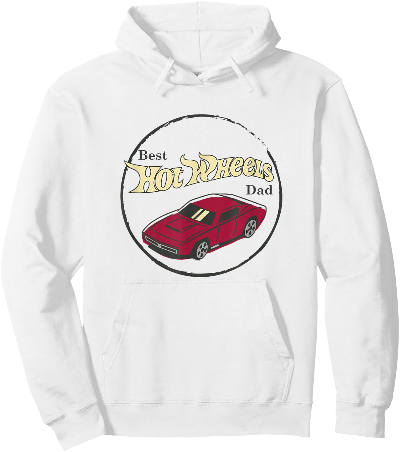 Hot Wheels - Father's Day Best Hot Wheels Dad Hoodie - Hoodie | White