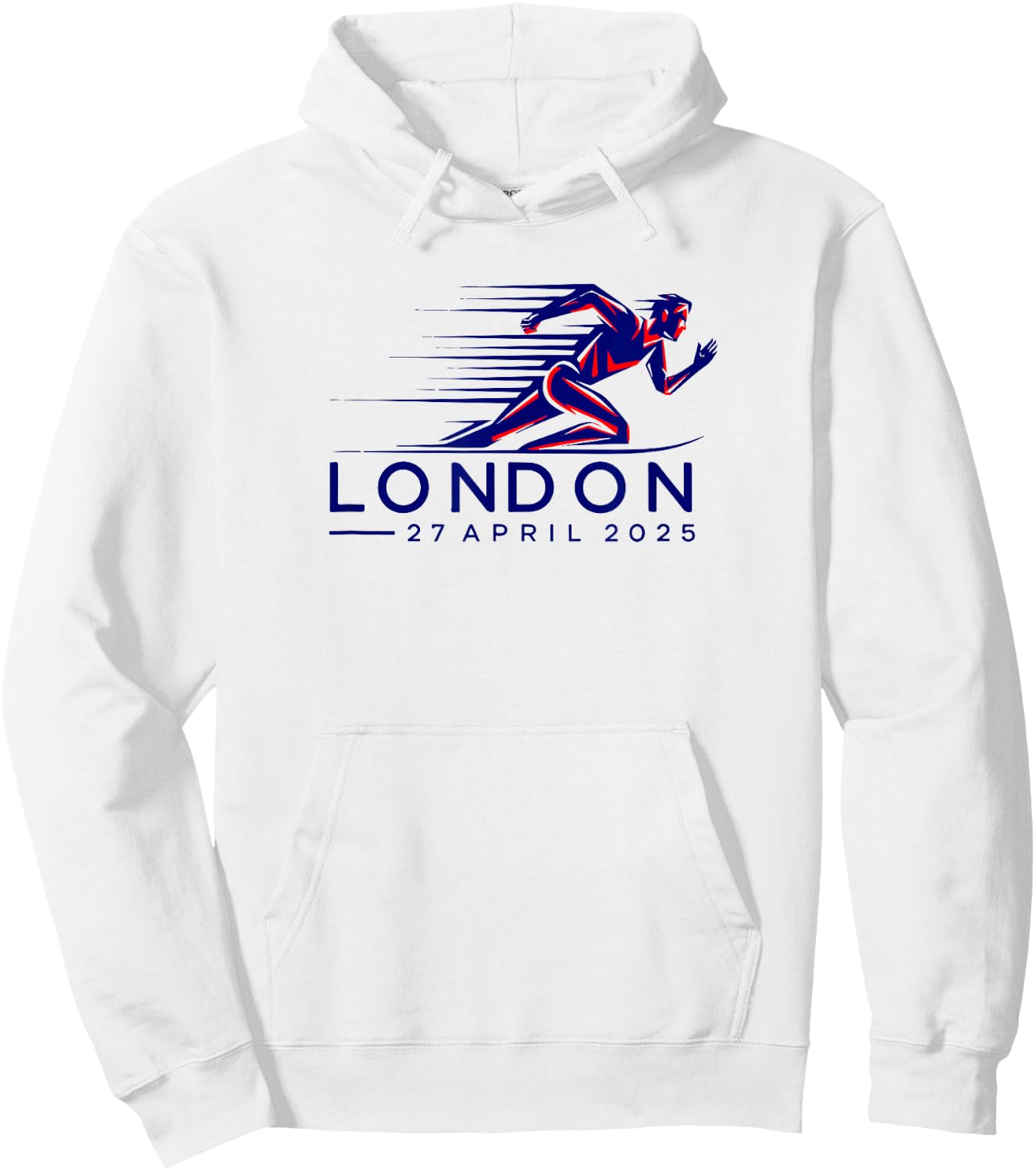 Marathon LONDON 2025 For Marathon Lovers Hoodie - Hoodie | White