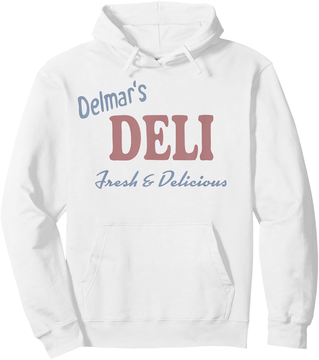 Marvel Studios Spider-Man: BND Movie 2026 Delmar's Deli Logo Hoodie - Hoodie | White