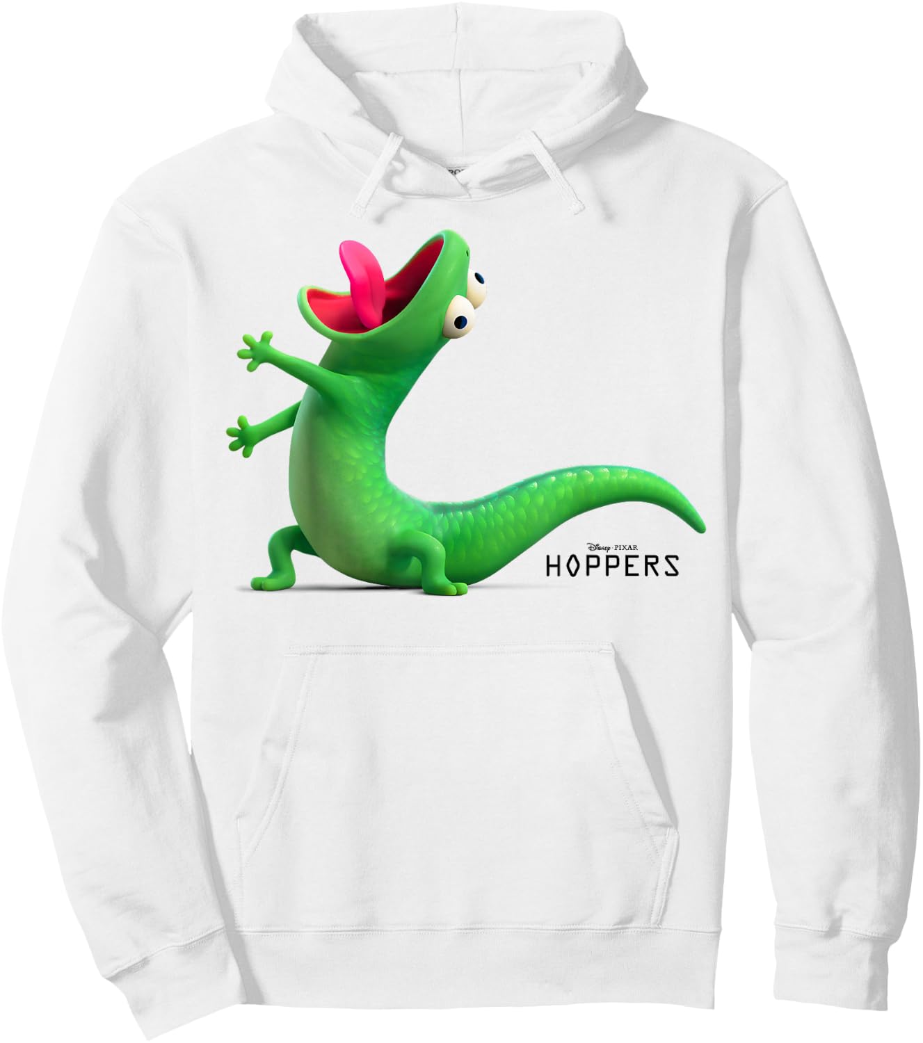 Disney Pixar Hoppers Tom Lizard Yelling Funny Pose Hoodie - Hoodie | White