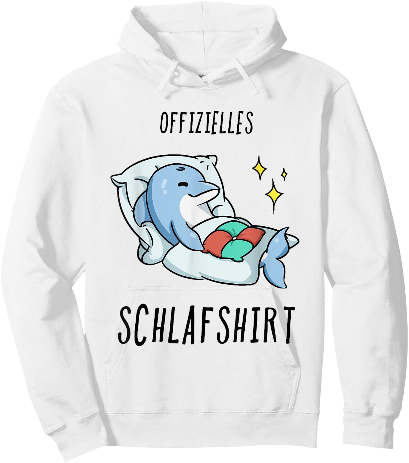 Delfin Pyjama Schlafanzug Hoodie - Hoodie | White