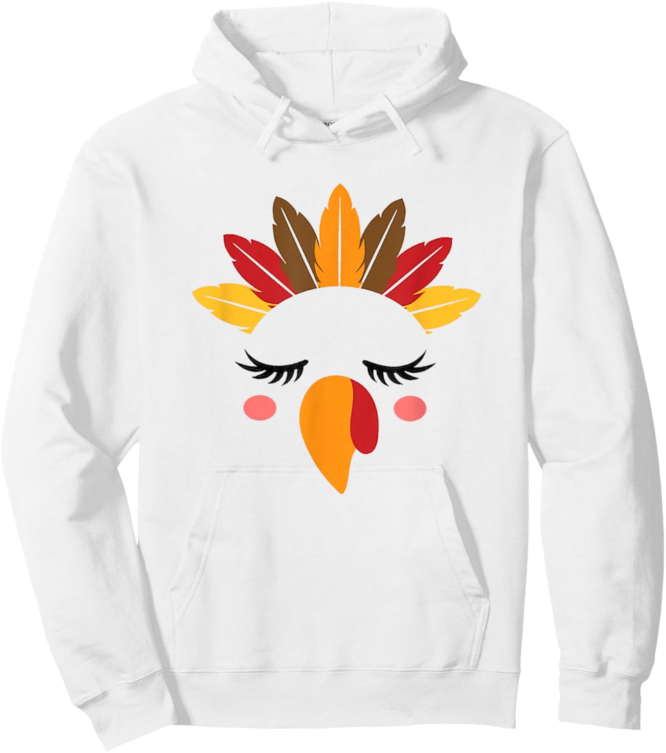 I'm Just Here To Stuff The Turkey Thanksgiving Couple Hoodie - Hoodie | White