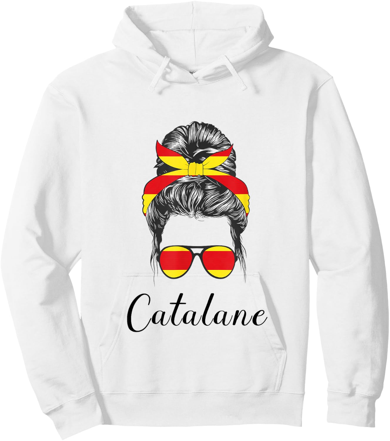 Catalan , white, S Hoodie - Hoodie | White