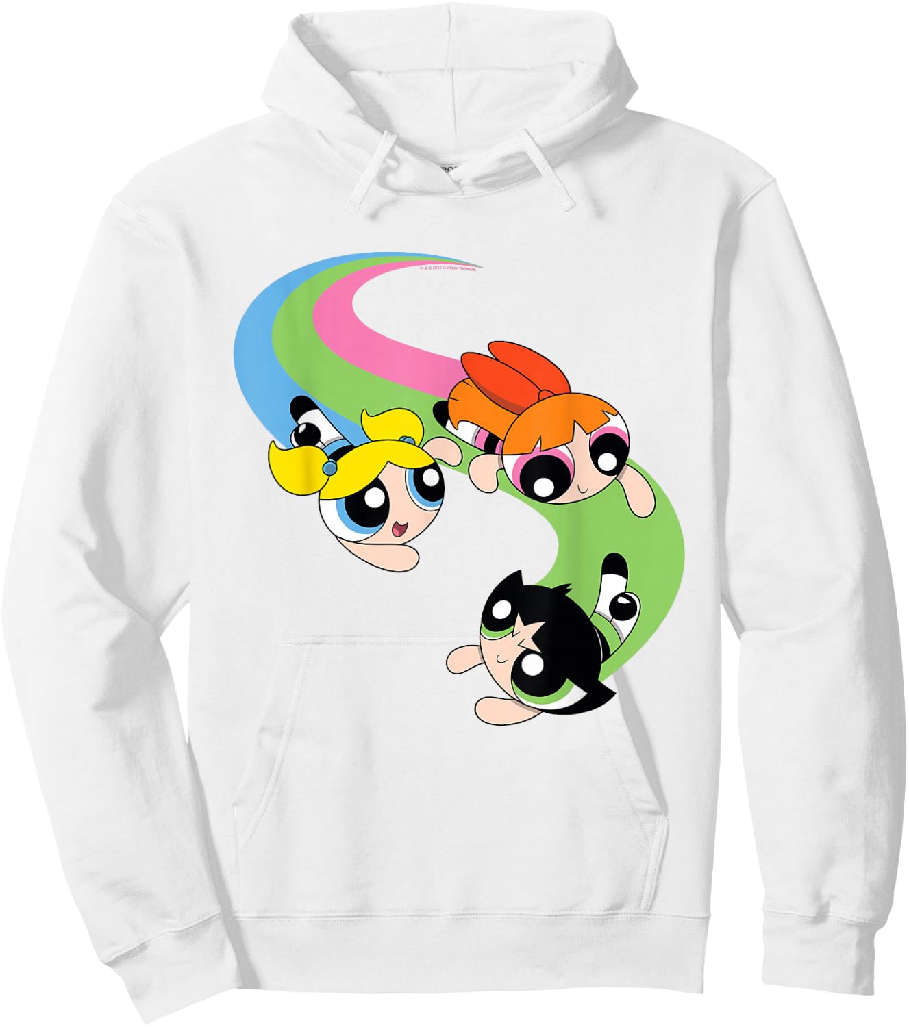 Powerpuff Girls The Flying Puffs Hoodie - Hoodie | White