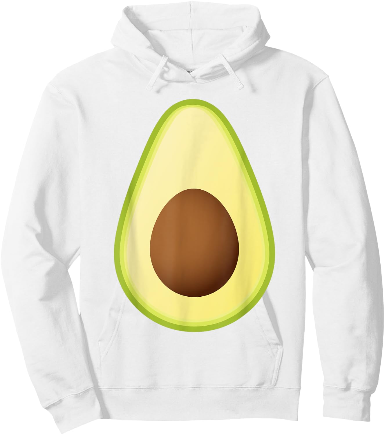 Avocado Costume for Halloween Hoodie - Hoodie | White