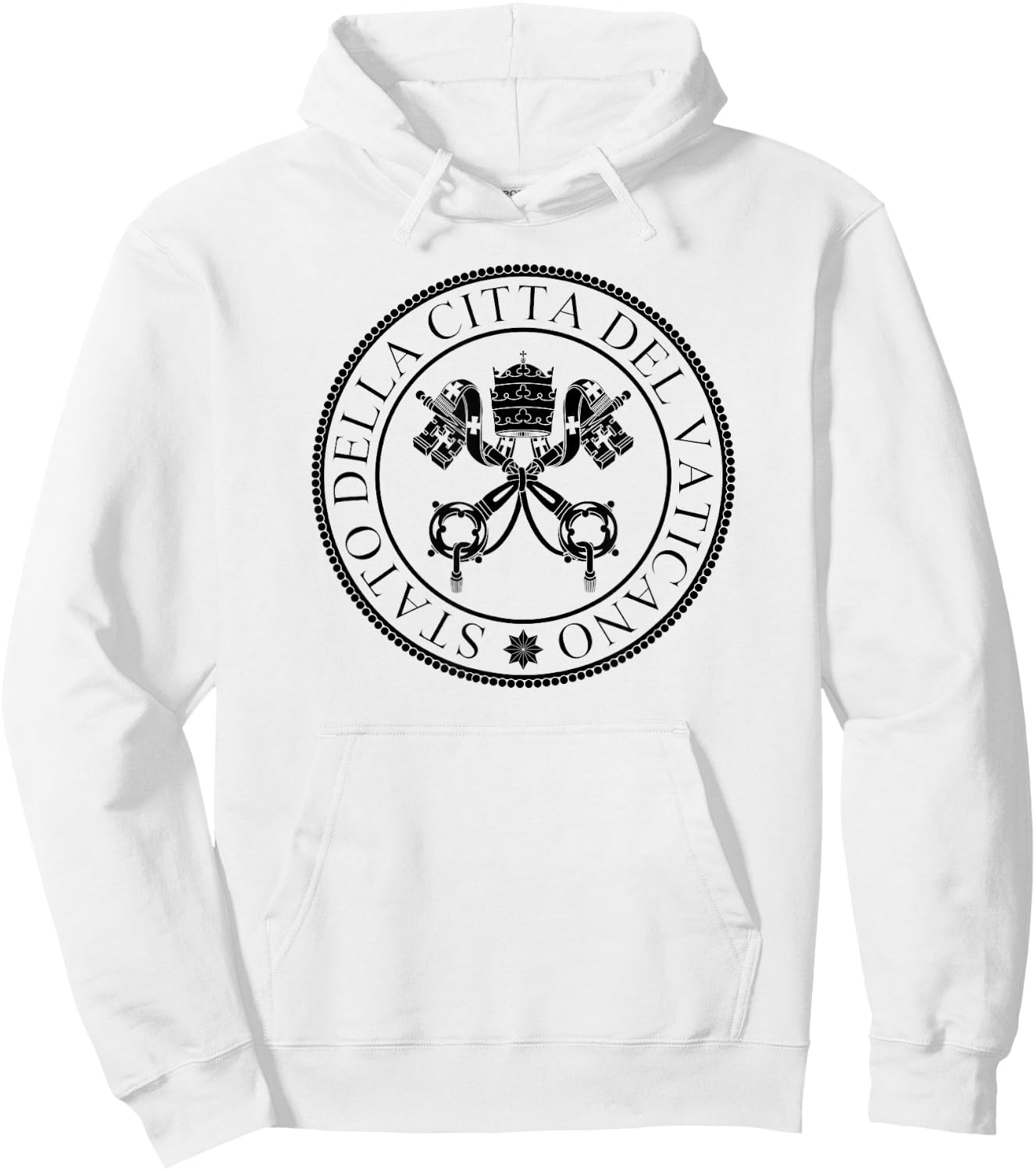 Vatican City State Seal Holy Lake Hoodie - Hoodie | White