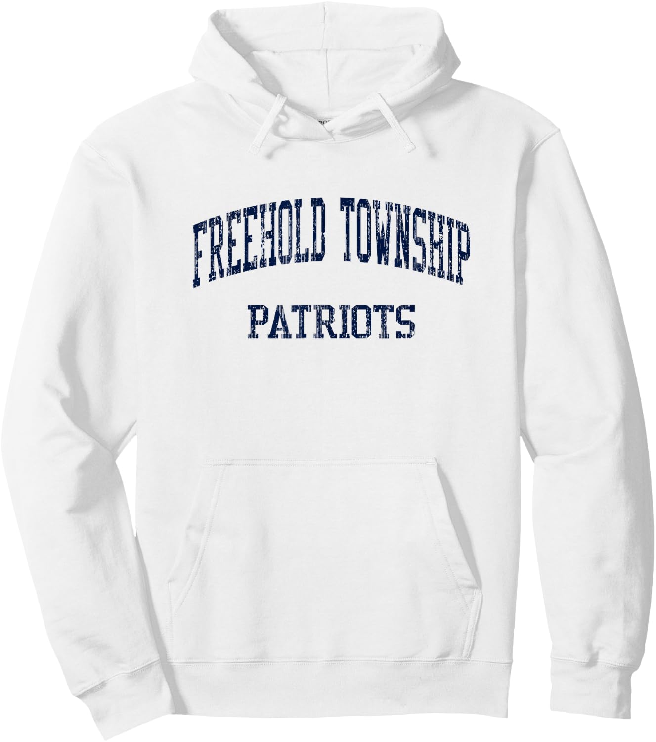 Freehold Township High School HS Freehold Township. NJ Vinta Hoodie - Hoodie | White