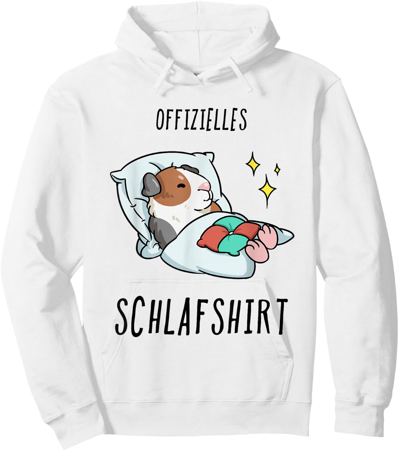 Alle Meerschweinchen Angebote Women's Pyjamas Short Sleeve Grey Small EU 38-40 Hoodie - Hoodie | White